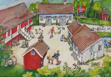 Tegning: Inga-Hilde Breivik, www.leirskolen.no