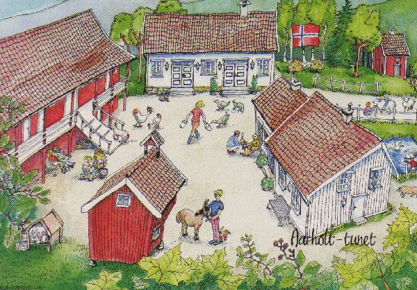 Aarholt-tunet Gjestegård og leirskole har svært varierte tilbud